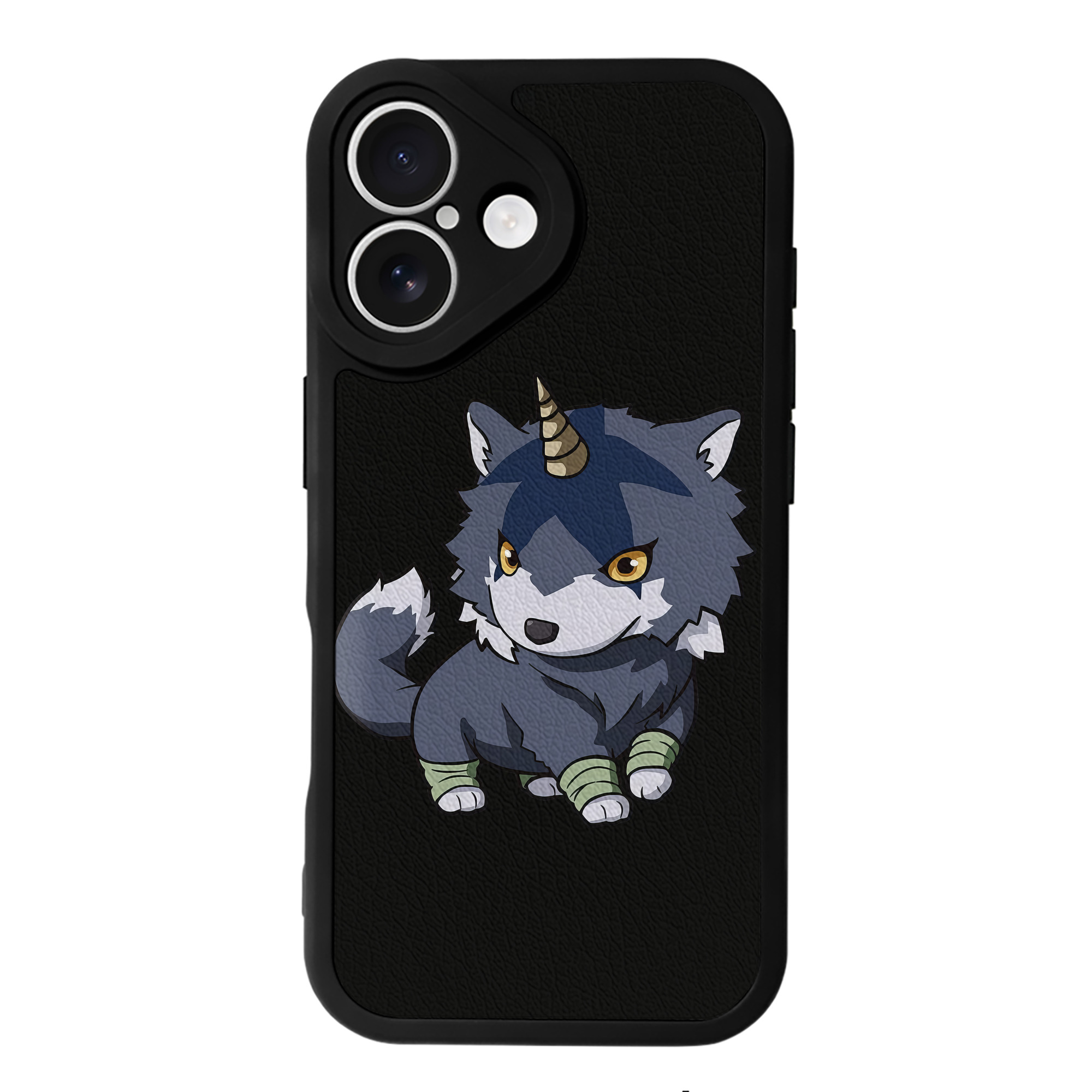（画像用） 転スラ Regarding Reincarnated to Slime 【iPhone 16シリーズ対応】シリコンスマホケース（レザー調） 材質：シリコン